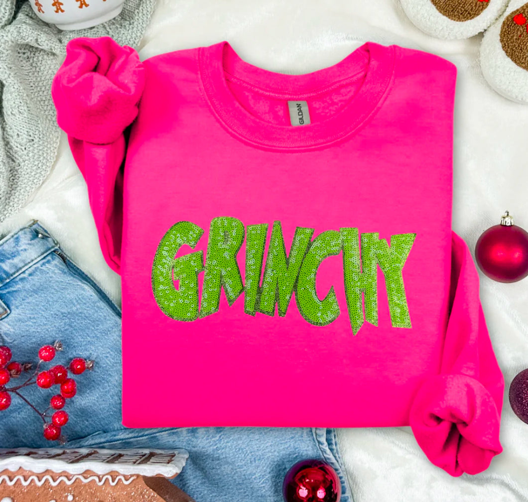 Jolly-ish Green Girl Sequin Green