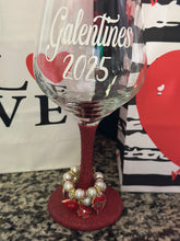 Galentine’s Glam Wine Glasses