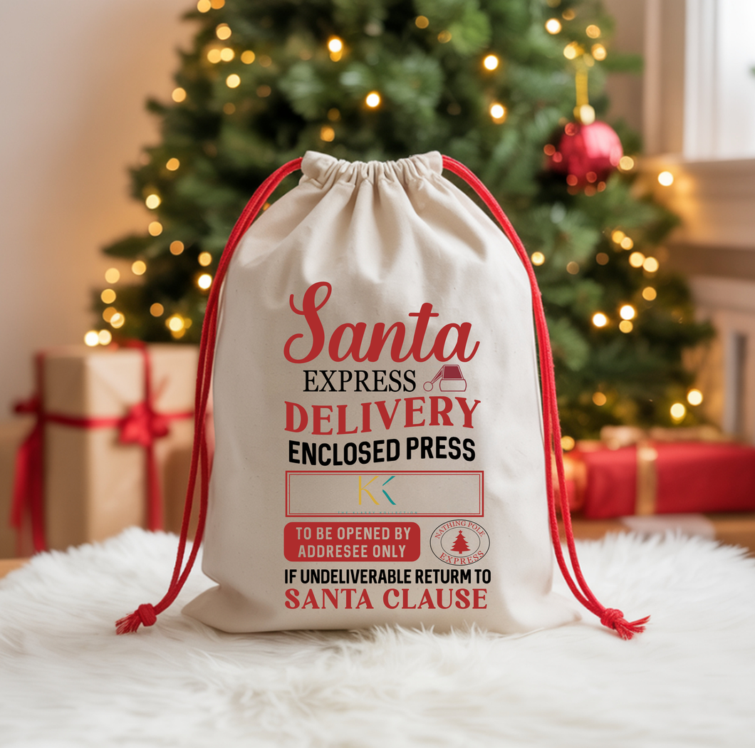 Personalized Santa Sack – Santa Express Delivery