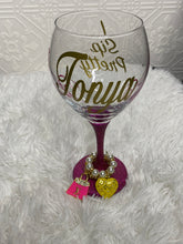 The Klassy Charmed Wine Glass