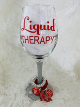 The Klassy Charmed Wine Glass