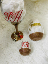 The Klassy Charmed Wine Glass