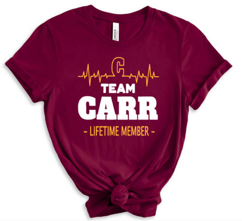 Custom Order CARR Family Reunion Shirt