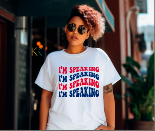 I AM SPEAKING