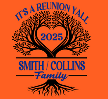 Custom Order Smith Collins Family Reunion